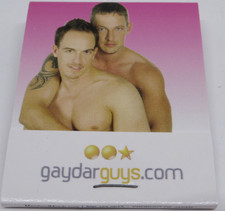 The Ultimate Gay Personals Website Gaydar Guys FULL Matchbook picture