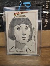 2008 Indiana Jones Kingdom of the Crystal Skull KATIE COOK SKETCH CARD  picture