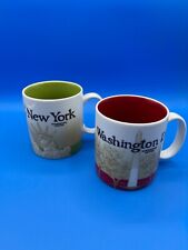 2009 Starbucks New York & Washington DC Global Icon Collector Series Mug 16 oz picture