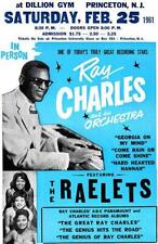 Ray Charles - Dillon Gym - Princeton University NJ - 1961 - Concert Magnet picture