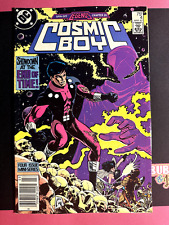 Cosmic Boy #4 DC Comics (1987)  Newsstand picture