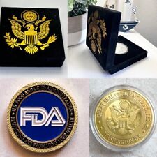 FOOD AND DRUG ADMINISTRATION (FDA) Challenge Coin With Special Velvet Case picture