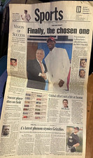 LeBron James Fresno Bee Sports Section June 27 2003 Draft Day picture
