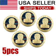 5x2024 Donald Trump Coin President Gold Coin THE REVENGE TOUR Coin 1PC picture