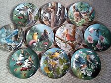 Knowles complete set of 10 Birds of your Garden Kevin Daniel picture