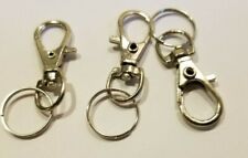 Creative Key Chain Ring Keyring Lobster Clasp Hook Keychain Pendant Gift - QTY 3 picture