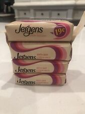 Jergens Vintage 1990’s Mild Soap Bar Lot Of 4 Bars At 4.75 Oz. picture