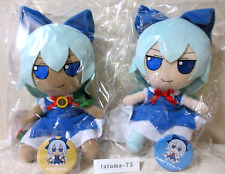 TOUHOU PROJECT Fumo Fumo Series Cirno Plush Doll Set of 2 Gift Badge Set NEW picture