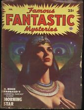 FAMOUS FANTASTIC MYSTERIES February 1950 H. Rider Haggard picture
