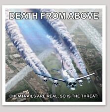 CHEMTRAILS STICKERS 10 PACK LOT ***WORLDWIDE 🌐 SHIPPING*** picture