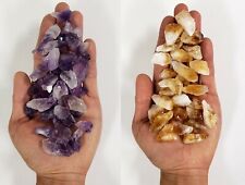 AMETHYST & CITRINE COMBO Bulk Wholesale Crystal Points & Chunks picture