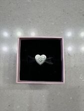 Disney Parks PANDORA Thumper Flower Heart Charm Double Sided Exclusive Bambi picture