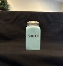 Mckee Chalaine Blue Sugar Shaker --- NICE picture