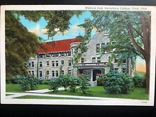 Vintage Postcard 1937 Williard Hall Heidelberg College (Univ.) Tiffin Ohio (OH) picture