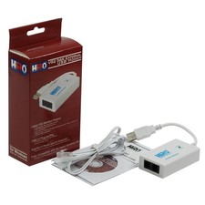 HiRO V92 56K External USB Data Fax Dial Up Internet Modem Dual Port Built in ... picture