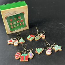 Hallmark 2004 Sweeter By the Dozen Miniature Sugar Cookie Keepsake Ornament Set picture