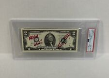 Navy SEAL Robert O’Neill Signed $2 Bill U.S. Currency ❌ Osama Bin Laden PSA 10 picture