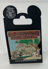 Disney Kilimanjaro Safaris Expedition - Mickey Minnie & Goofy Animal Kingdom Pin picture