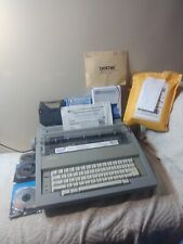 Vtg Brother Electronic Typewriter GX-6500 Great A/O Cond w Many Extras MUST SEE picture