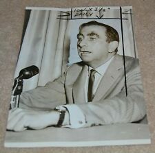 THEORETICAL PHYSICIST HYDROGEN BOMB PHOTO EDWARD TELLER VINTAGE  1970 picture