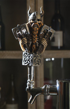 Ebros Viking Berserker Warrior Skeleton Novelty Beer Tap Handle Figurine W/ Base picture