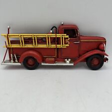 Half Metal Fire Truck Wall Decor Decoration Firefighter Man Cave Classic Design picture