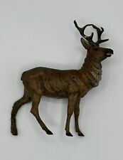 Antique Austrian Vienna Cold Painted Bronze Deer / Elk / Stag / Caribou NICE picture