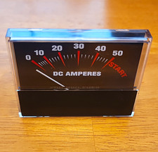 DC Amperes Analog Panel Meter Ammeter Gauge 0-50A START picture