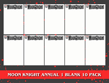 [10 PACK] MOON KNIGHT ANNUAL #1 UNKNOWN COMICS EXCLUSIVE BLANK VAR (02/15/2023) picture