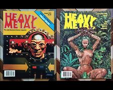 HEAVY METAL Vol.6 #5 & 6 (1982) Sharp Set Of 2 FANTASY ART Legendary Creators picture