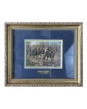 DON TROIANI Framed Lithograph of American Civil War “Before the Storm” picture