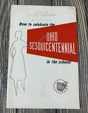 Vintage 1952 How To Celebrate the Ohio Sesquicentennial In the Schools Booklet picture