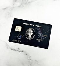 AMEX Black Card CUSTOM Rem Koolhaas Graffiti Design Novelty MADE IN USA picture