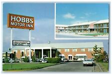 c1960 Hobbs Motor Inn Restaurant Exterior Roadside Hobbs New Mexico NM  Postcard picture