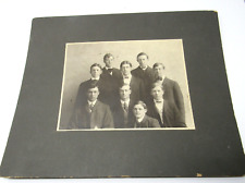 1890s Handsome Young Men Cabinet Photograph San Francisco Frederick Bushnell picture