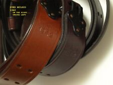 World War II leather sling black fittings M1907 repros MILSCO  1942 picture