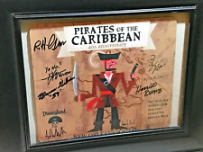 🔥 RARE 🔥 Disney Imagineer Signed Pirates 40th X Atencio Blaine Gibson Bob Gurr picture