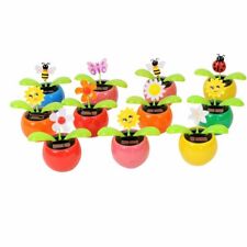 6  Solar-Powered Dancing Flower Eco-friendly Bobble head Solar Dancing Toys picture