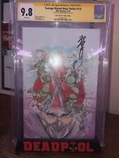 Tmnt #110 Cgc 9.8 Signed By Peach Momoko picture