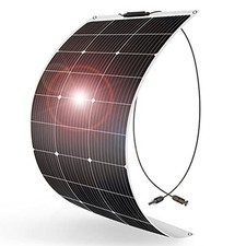 DOKIO 100W Flexible Solar Panel, 18V ETFE, for 12V RV and Marine Systems picture