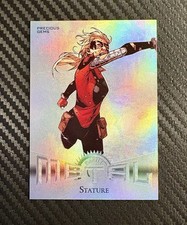 2024 Skybox Marvel Metal Universe Avengers White Diamond Retro /90 Stature #R-45 picture