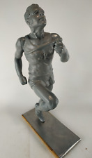 HUGE RUNNER 50 Vintage original gymnastic sculpture figurine USSR social realism picture