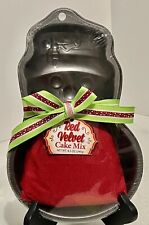 Snowman Shaped Cake Pan 12'' Brand New in Original Package (Cake Mix Included) picture