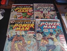 Luke Cage, Power Man 4 Book Bronze Age Lot/ Look Pics & Read/ 1st Prints..... picture