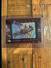 Disney Topps Iconic Moments “Falling With Style“ /28 Red&black Wave Refractor picture