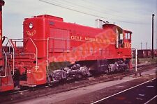Vtg 1972 Train Slide 1005 Gulf Mobile & Ohio Engine X7H012 picture