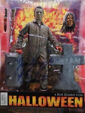 2007 NECA Michael Myers RARE Signed Ken Foree Halloween Rob Zombie Figure picture