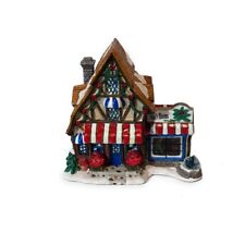 Vtg 2004 Dept 56 Snow Village Vickie's Bloom Store Enchanted Forest Retro Rare picture