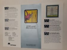 Entergy MP&L Electromagnetic Fields EMF's & Electricity Tri-fold Pamphlet picture