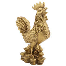 10cm Pure Brass Rooster For Good Fortune And Wealth picture